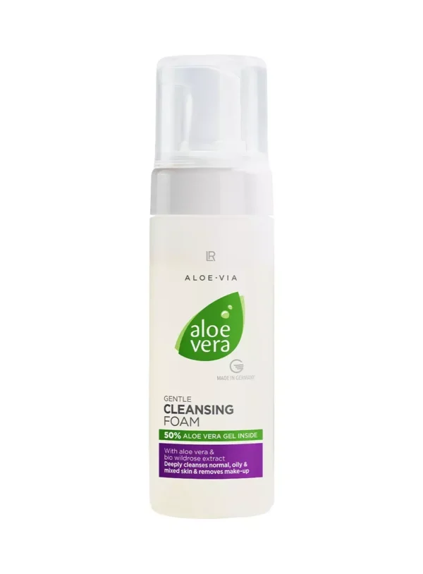 LR Aloe VIA Mousse Nettoyante à l’Aloe Vera | Nettoyage Doux et Hydratant