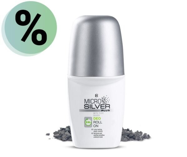 Déodorant antibactérien LR Microsilver Plus Roll-On – protection longue durée