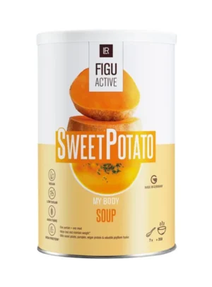 Boîte de soupe LR FIGUACTIVE Patate Douce – substitut de repas vegan et riche en fibres