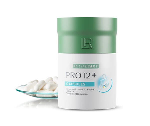 Complément alimentaire LR PRO 12+, équilibre intestinal et flore digestive, 12 souches de probiotiques
