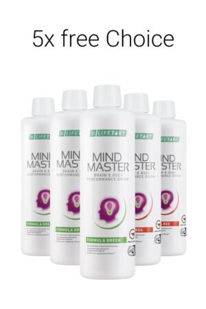 5 flacons Mind Master LR Formula Green – Complément naturel pour l’énergie et l’immunité