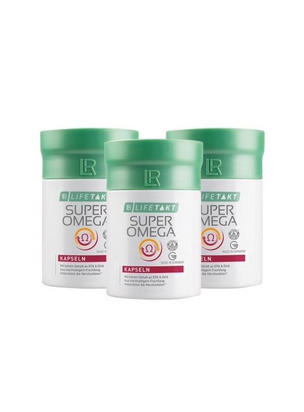 Complément alimentaire Super Omega 3 Aktiv LR Health and Beauty – Set de 3 flacons